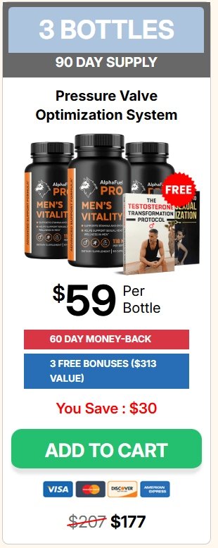 AlphaFuel Pro 3 bottles price for stamina and performance